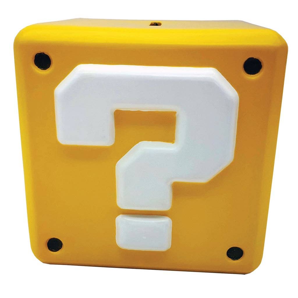 Super Mario Money Box - Question Mark Block