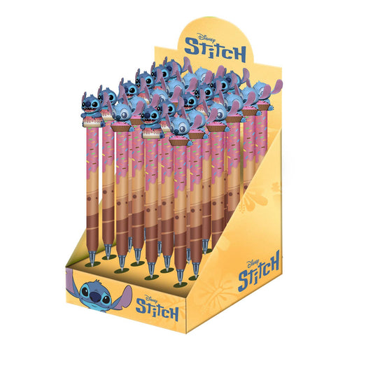 Disney Stitch-Présentoir 24 Unités Stylo Gel Effaçable