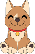 A 9-inch Sitting Plush