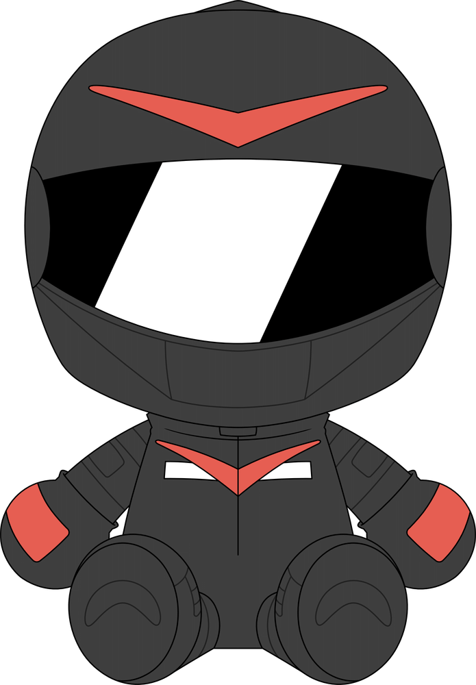 The Motorcyclist Plush (9in)