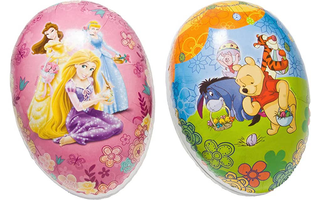 DISNEY ŒUF DE PÂQUES DISNEY TYPE. 15 CM À REMPLIR