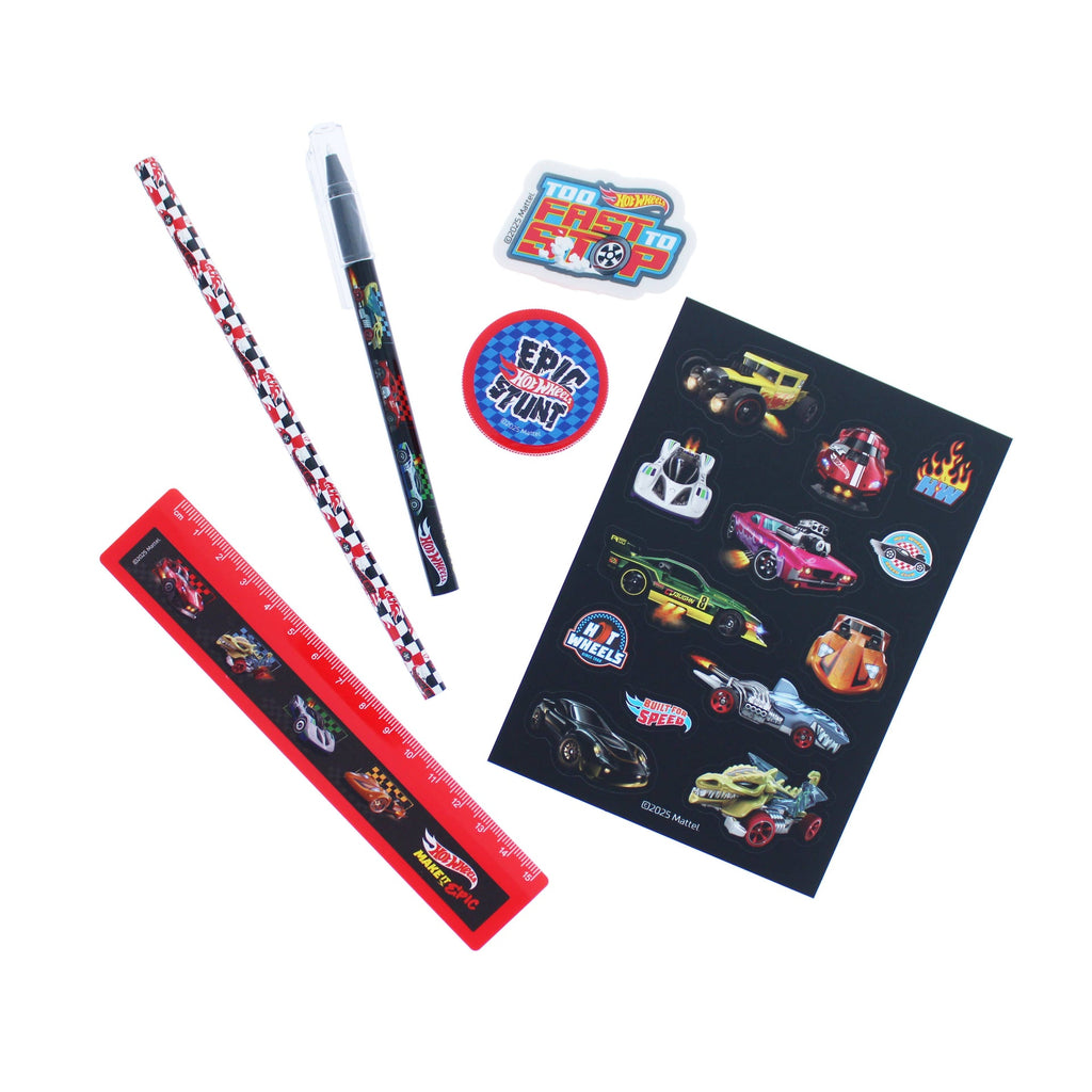 Ensemble de – papeterie Super Hot Wheels | Blueprint Collections – vue 3