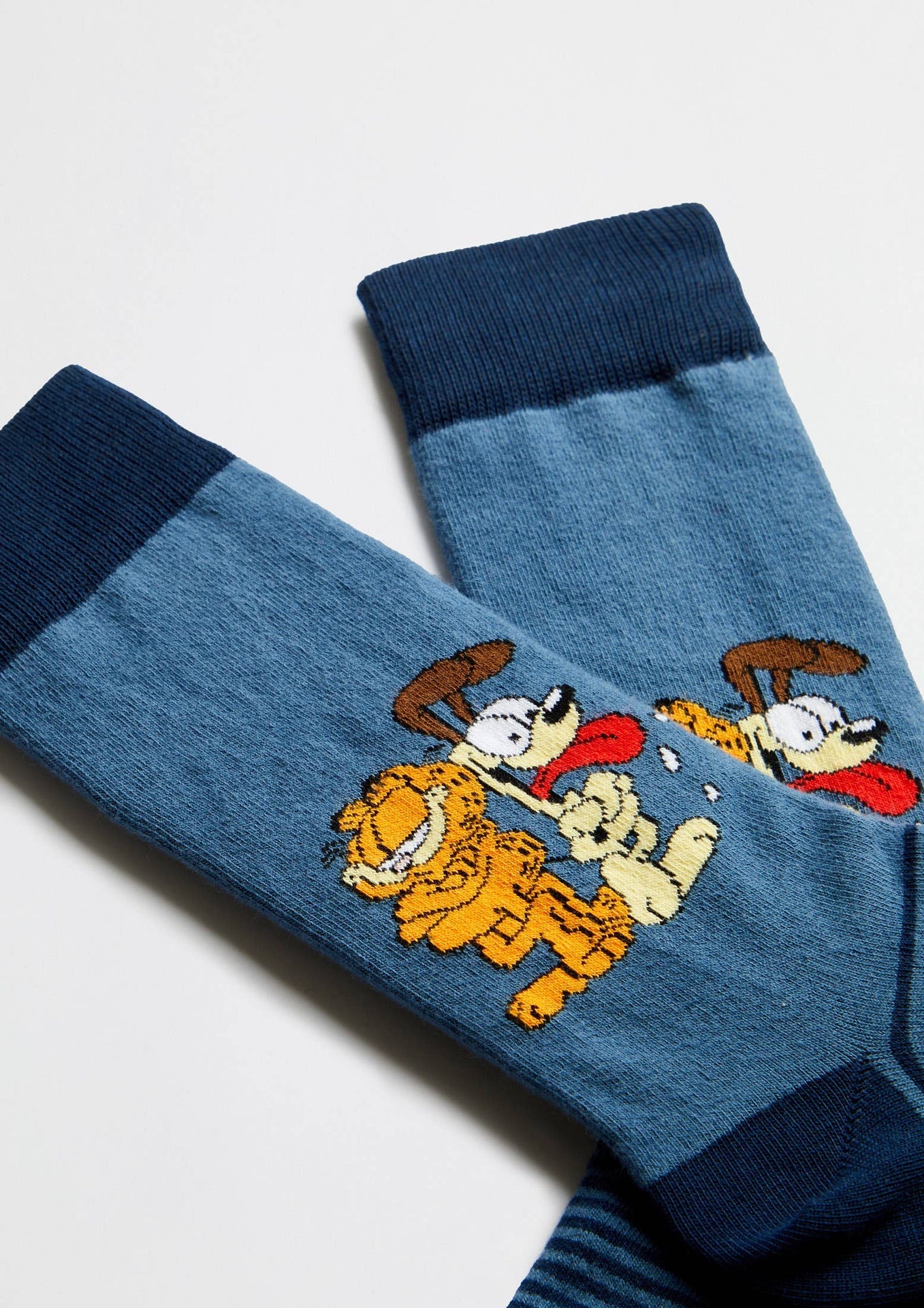 Chaussettes BeGarfield & Odie Bleu