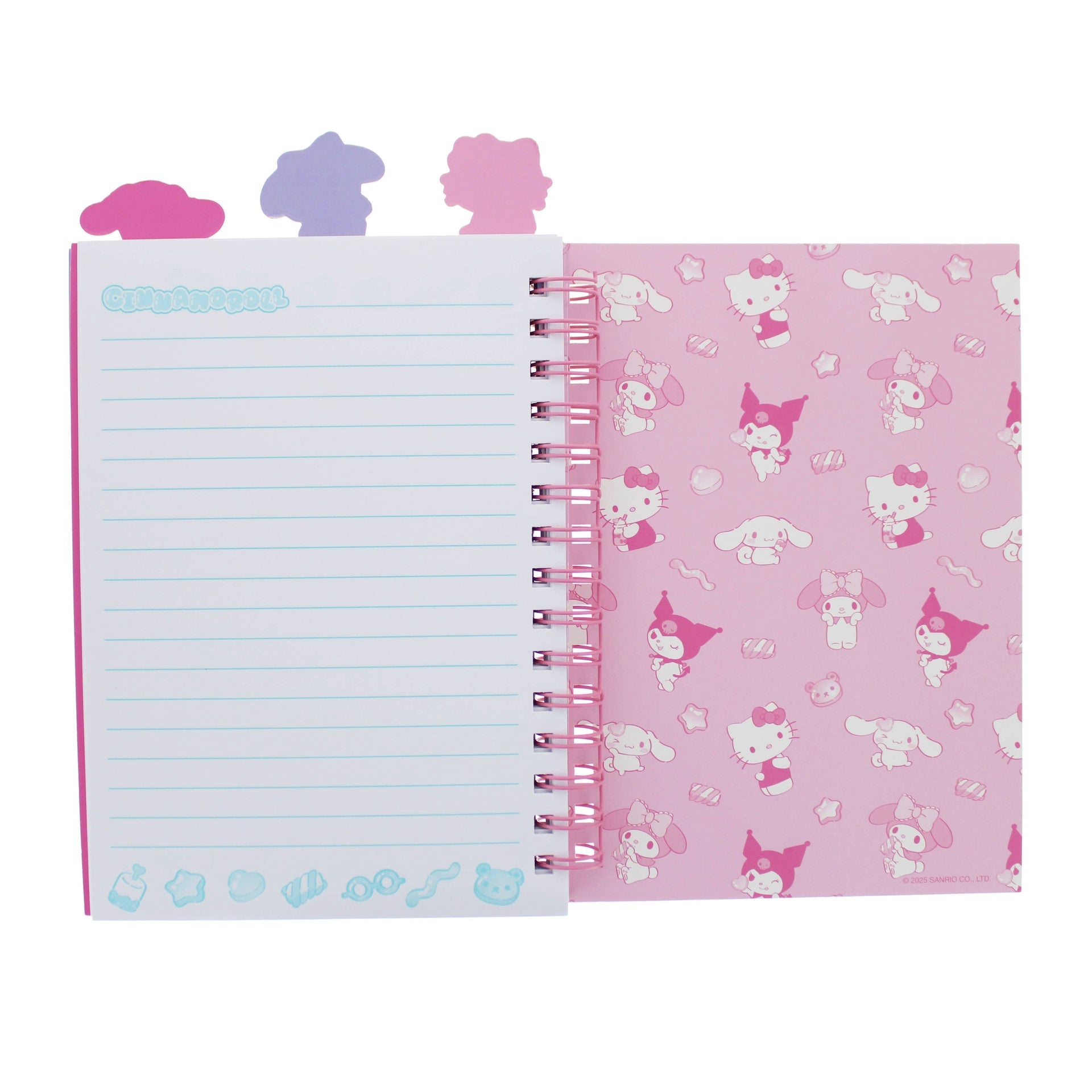 Cahier à paillettes Hello Kitty - Sweets