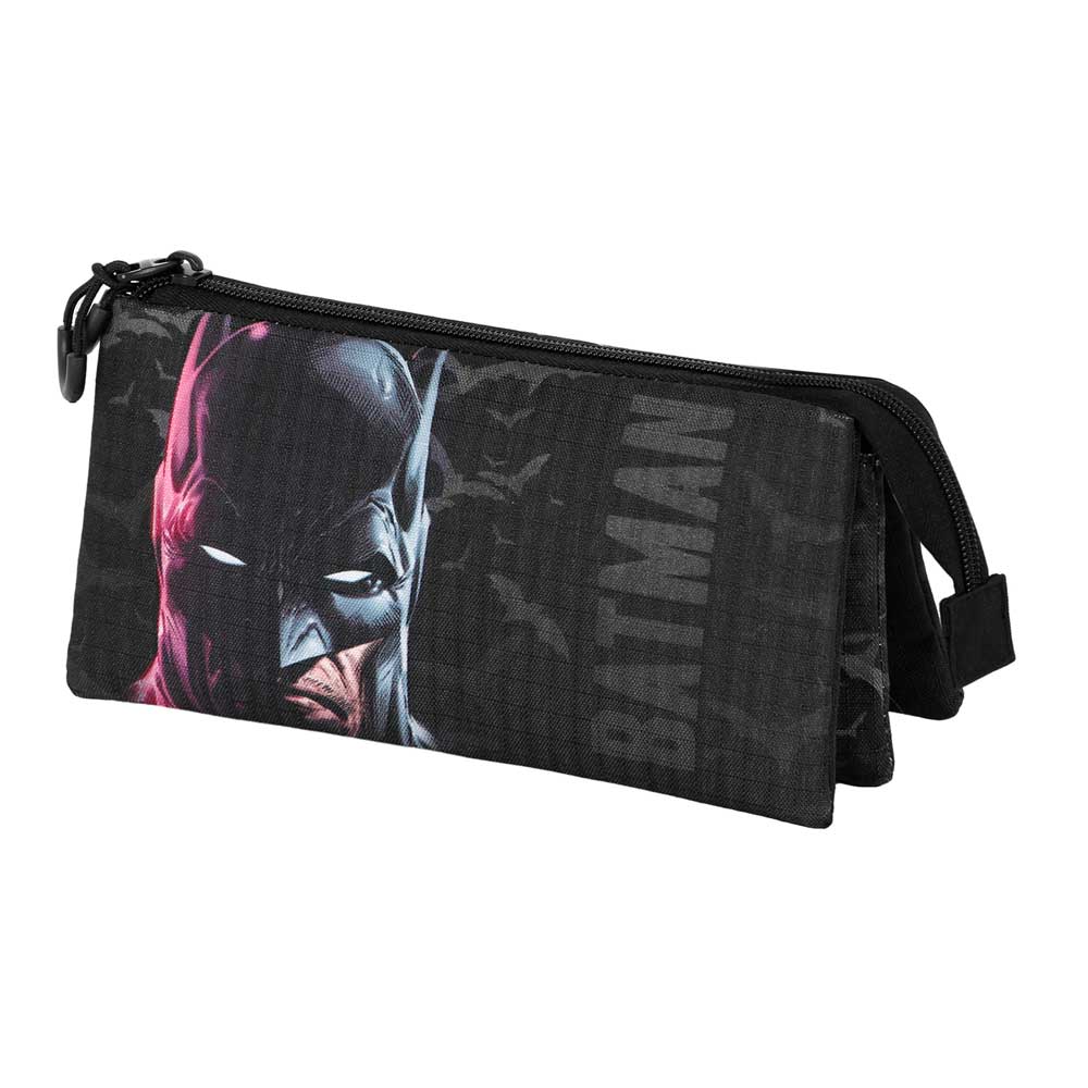 DC Comics Batman Gesicht-Federmäppchen dreifach