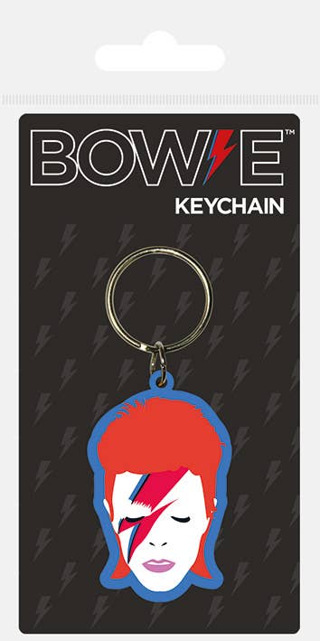 David Bowie - Aladdin Sane Keychain