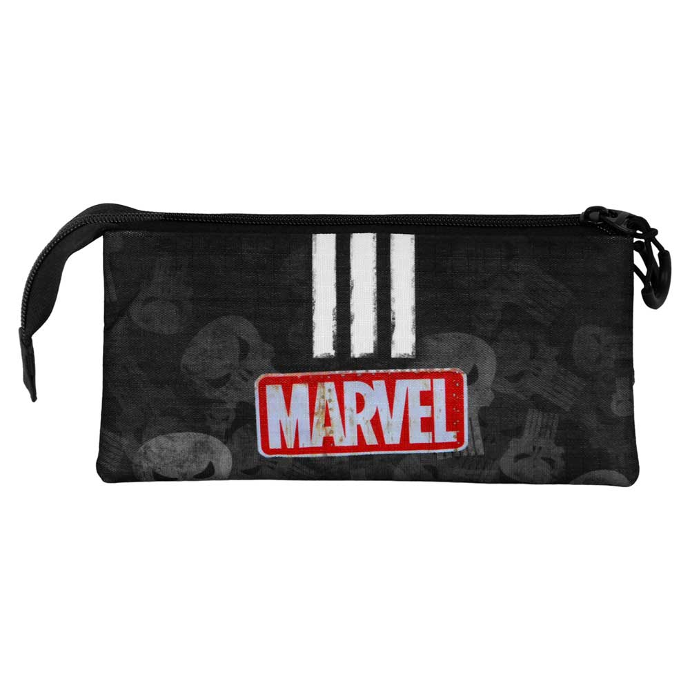 Marvel Punisher Skull-3-fach Federmäppchen