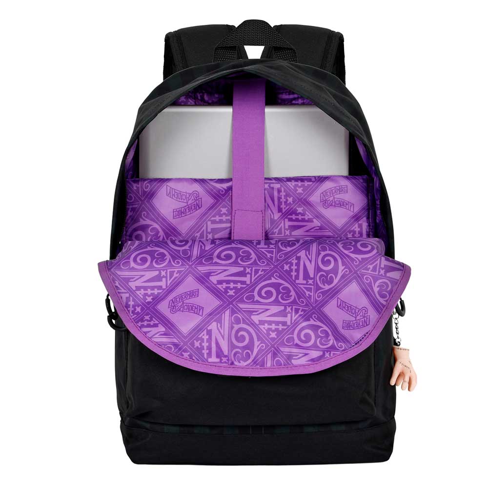 Mittwochsschulrucksack HS FAN 2.0, Schwarz