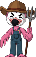 Flamingo the Farmer