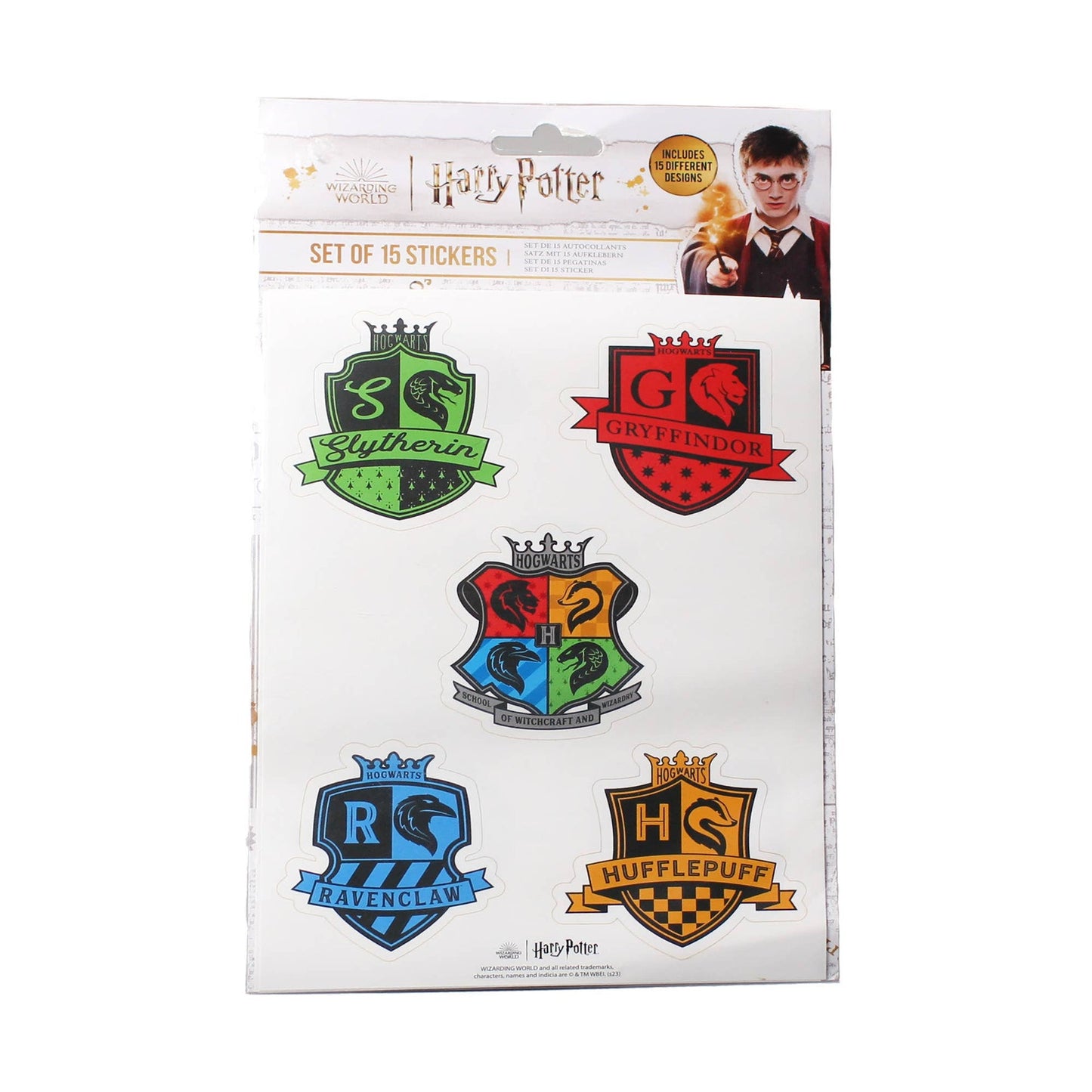 Feuilles d'autocollants Harry Potter - Symbol Revival