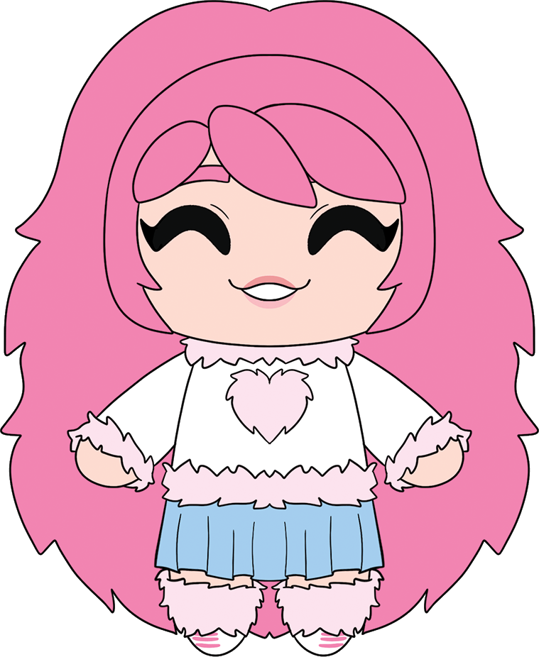 Fluffle Puff Anime Plush (9in)