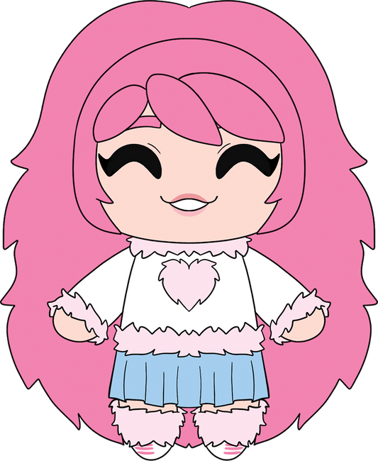 Fluffle Puff Anime Plush (9in)