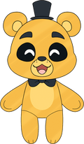 Golden Freddy Chibi Plush (9in)