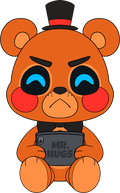 Rage Quit Toy Freddy Plush (9in)