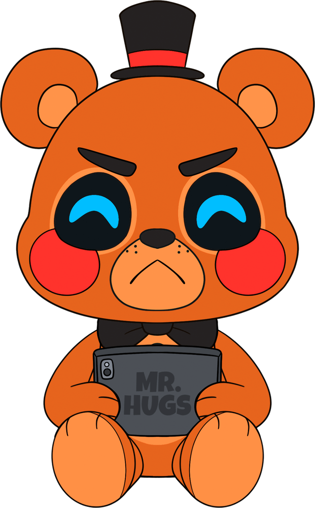 Wütender Ausraster Toy Freddy Plüsch (23 cm)