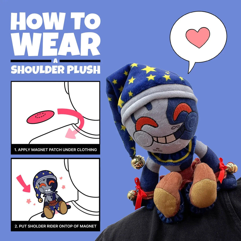 Peluche Moon Shoulder Rider 