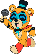 Glamrock Freddy Anstecker
