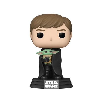 Luke Skywalker avec Grogu