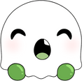 Ghost Slimecicle Sticker (6in)