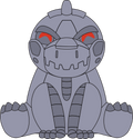 Mechagodzilla Plush (9in)