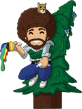Bob Ross Hand over the Hero