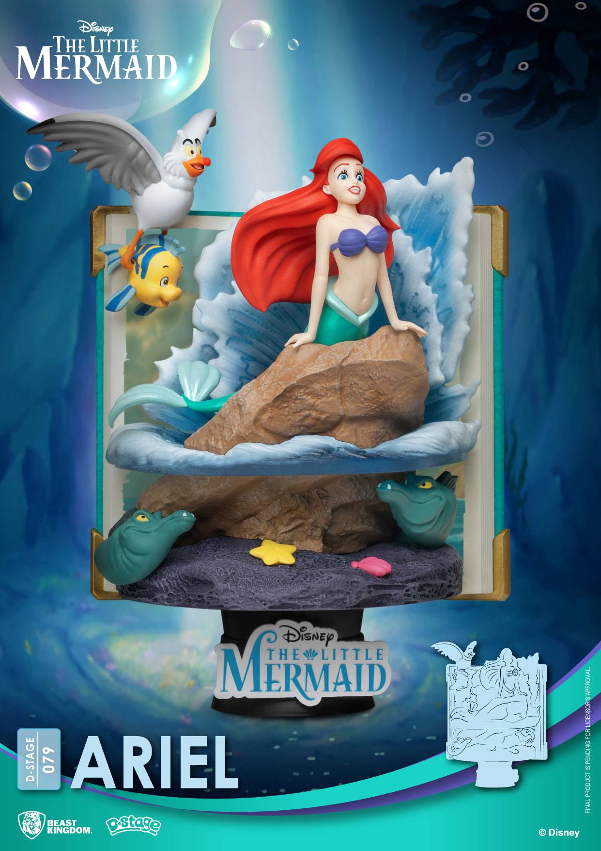 Diorama D-Stage historiebogserie Ariel 