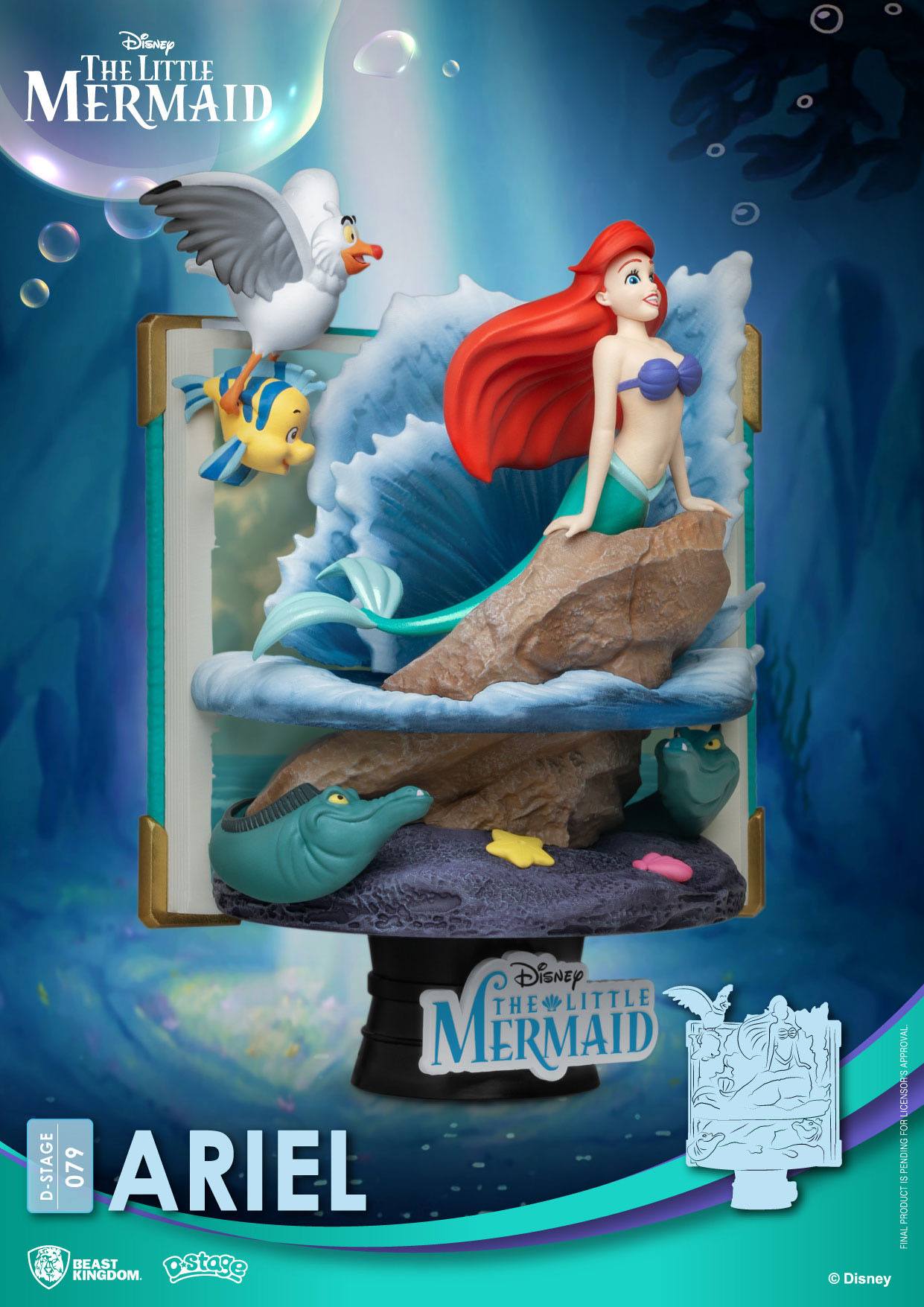 Diorama D-Stage historiebogserie Ariel 