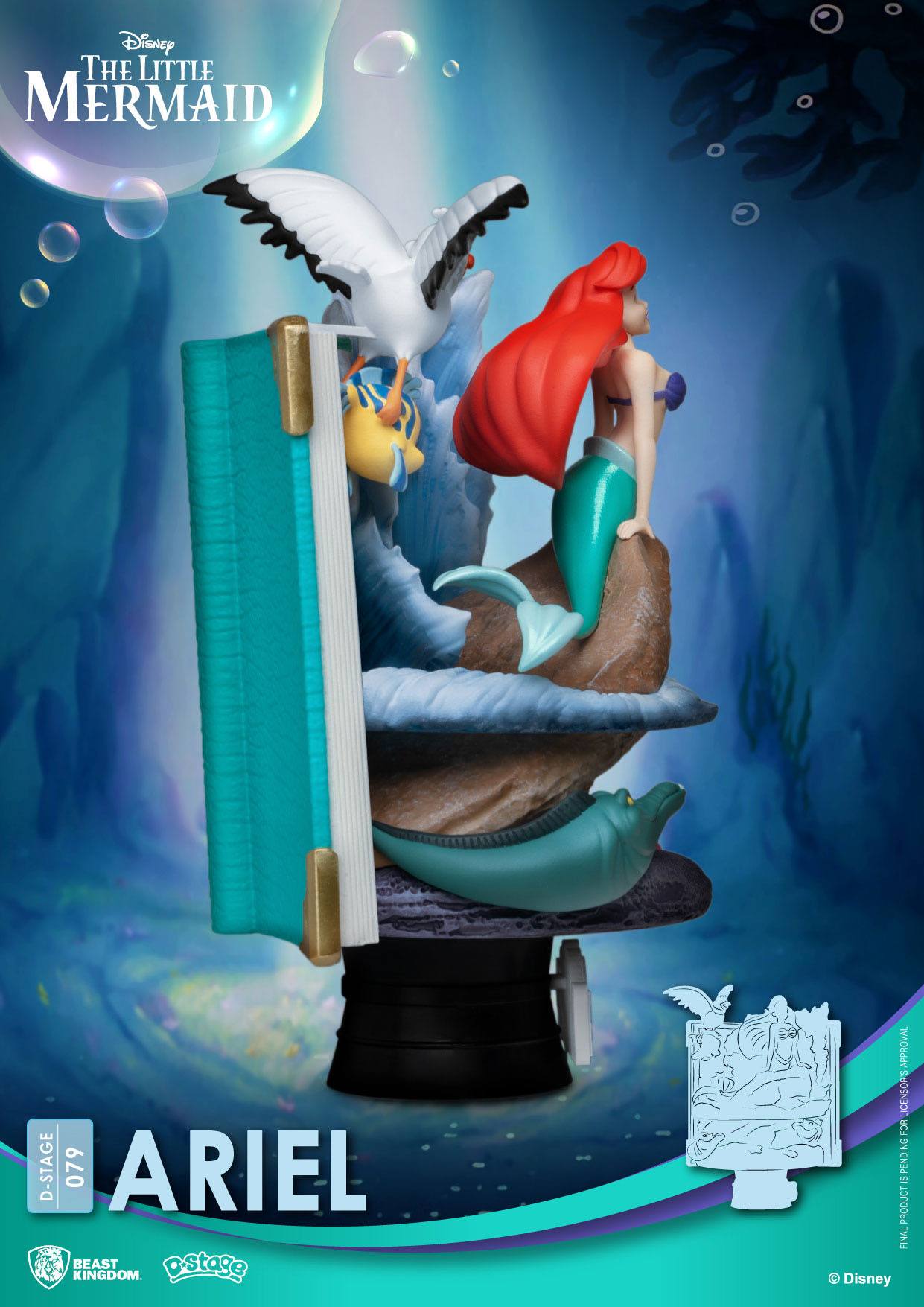 Diorama D-Stage historiebogserie Ariel 