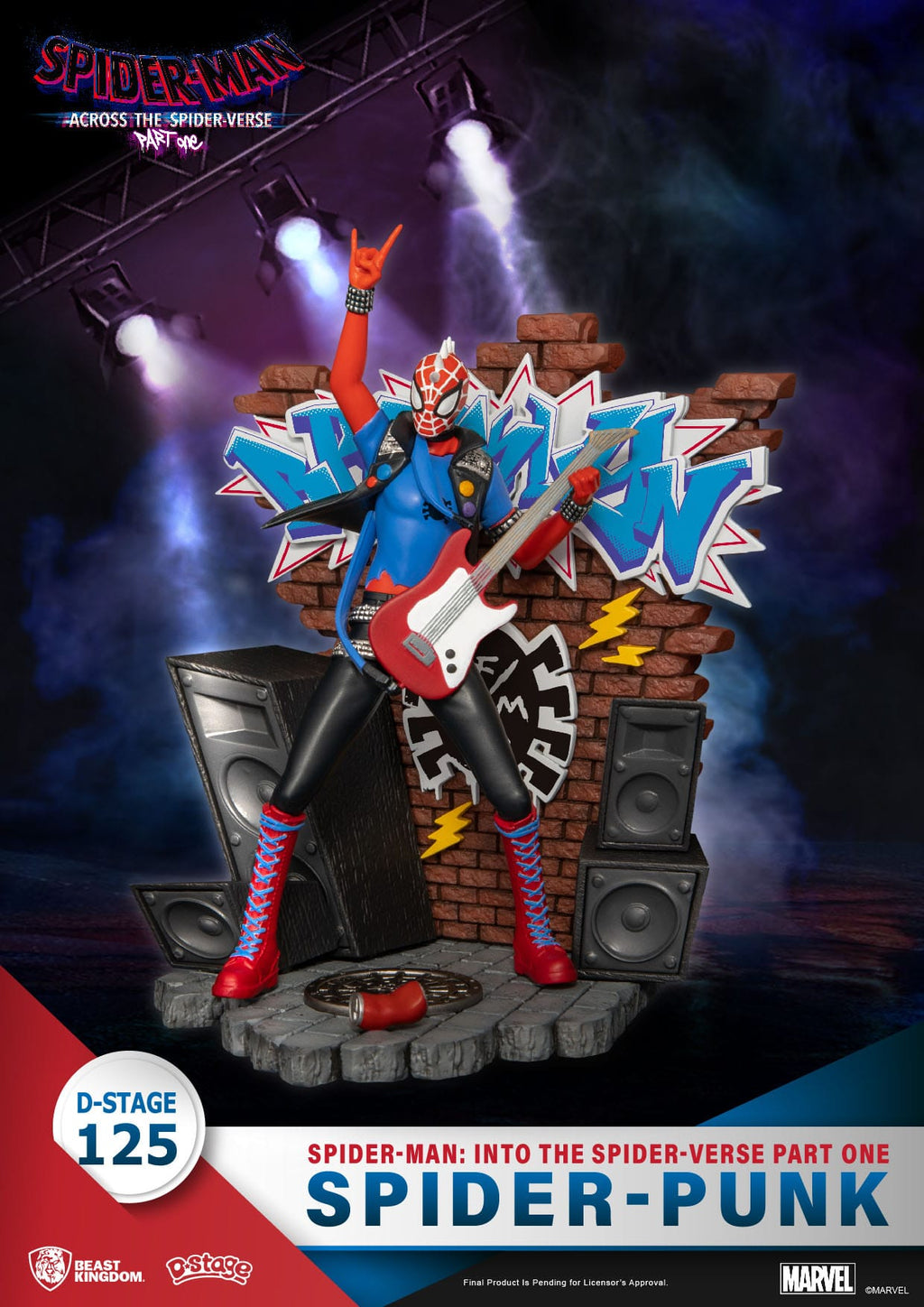 „Spider-Punk“ – D etapo diorama 