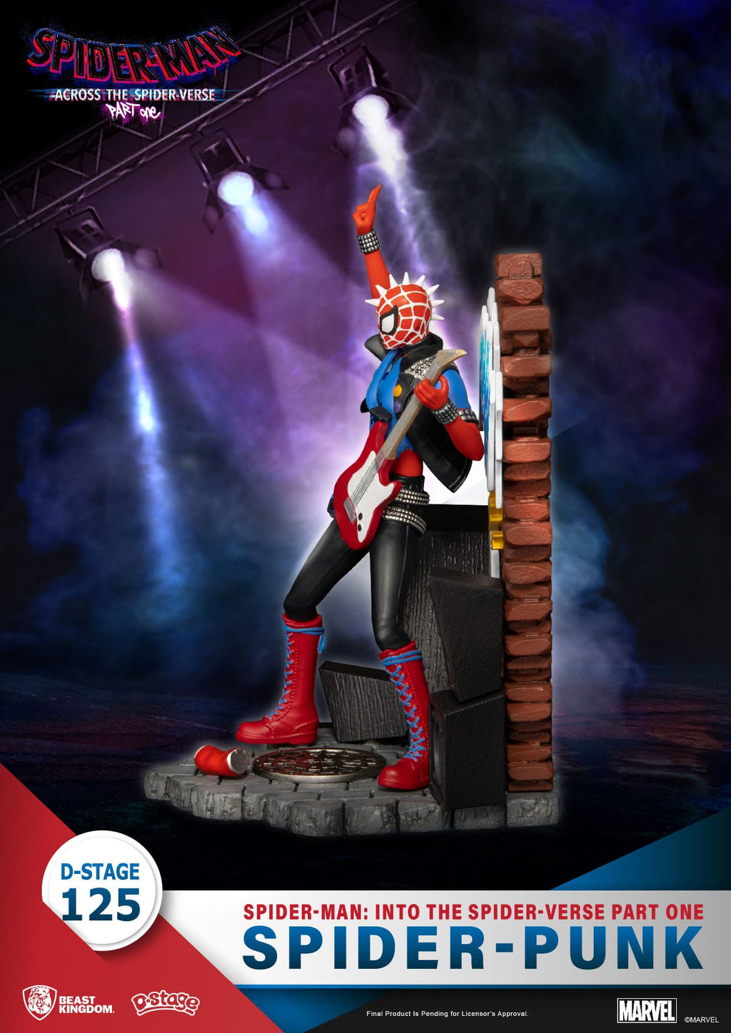 „Spider-Punk“ – D etapo diorama 