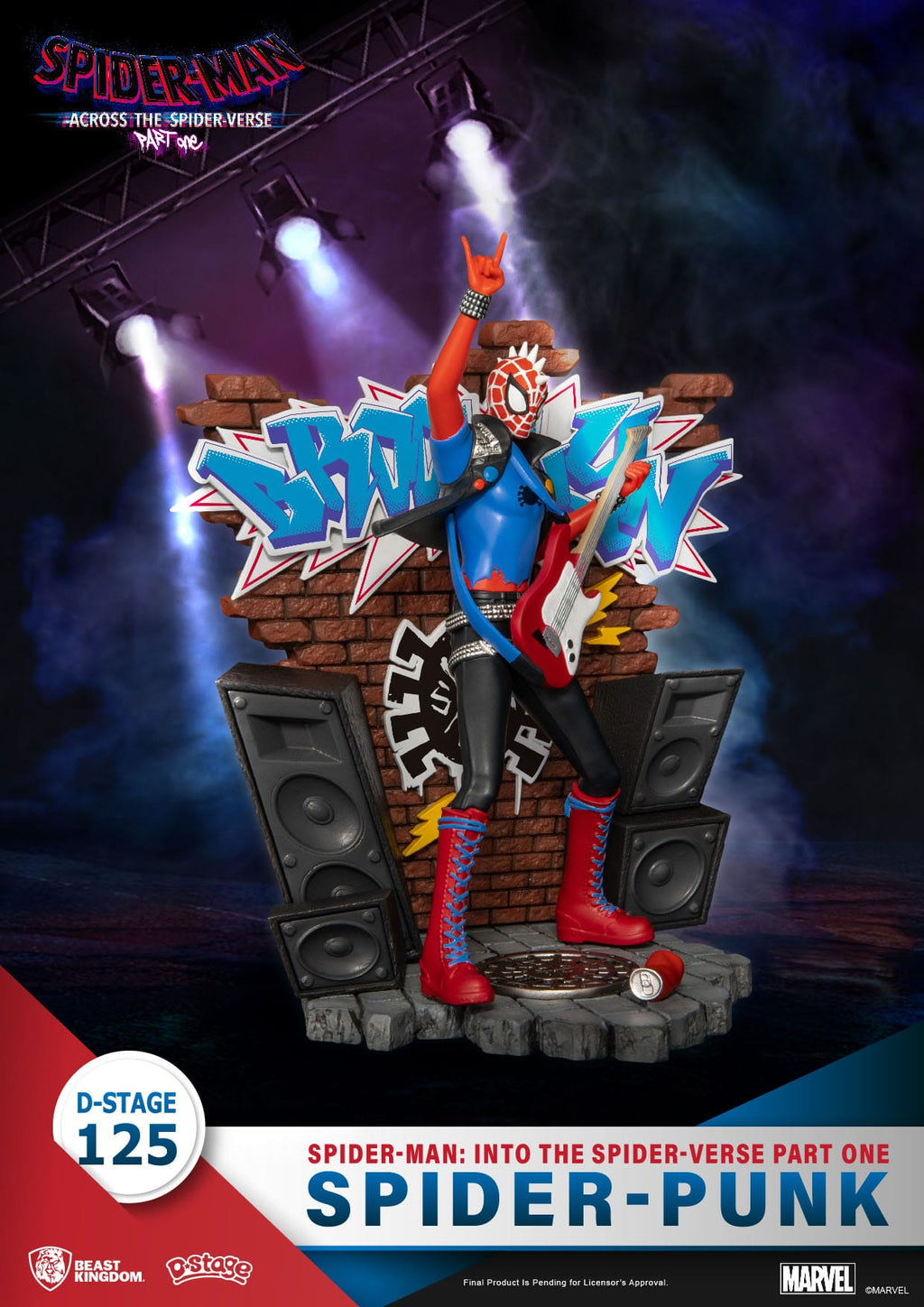 „Spider-Punk“ – D etapo diorama 