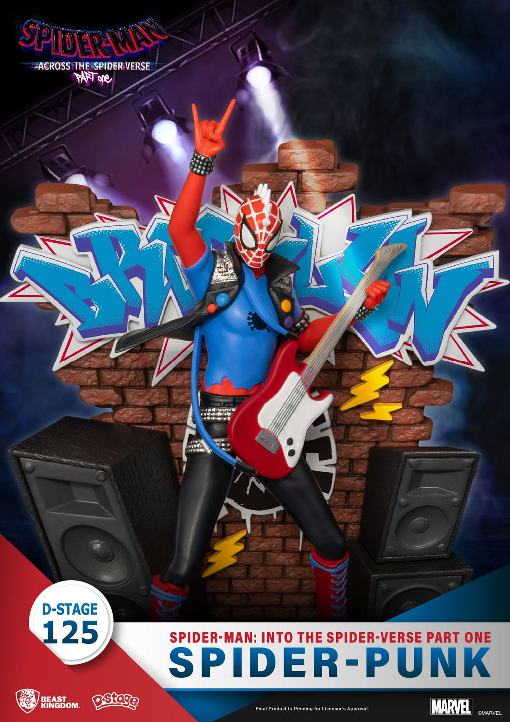 „Spider-Punk“ – D etapo diorama 
