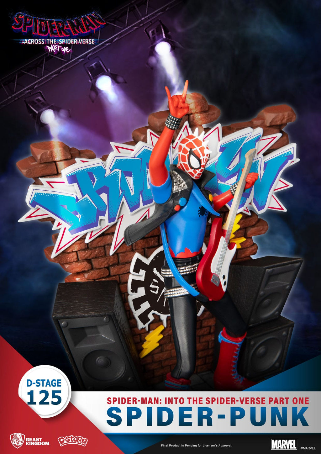 „Spider-Punk“ – D etapo diorama 