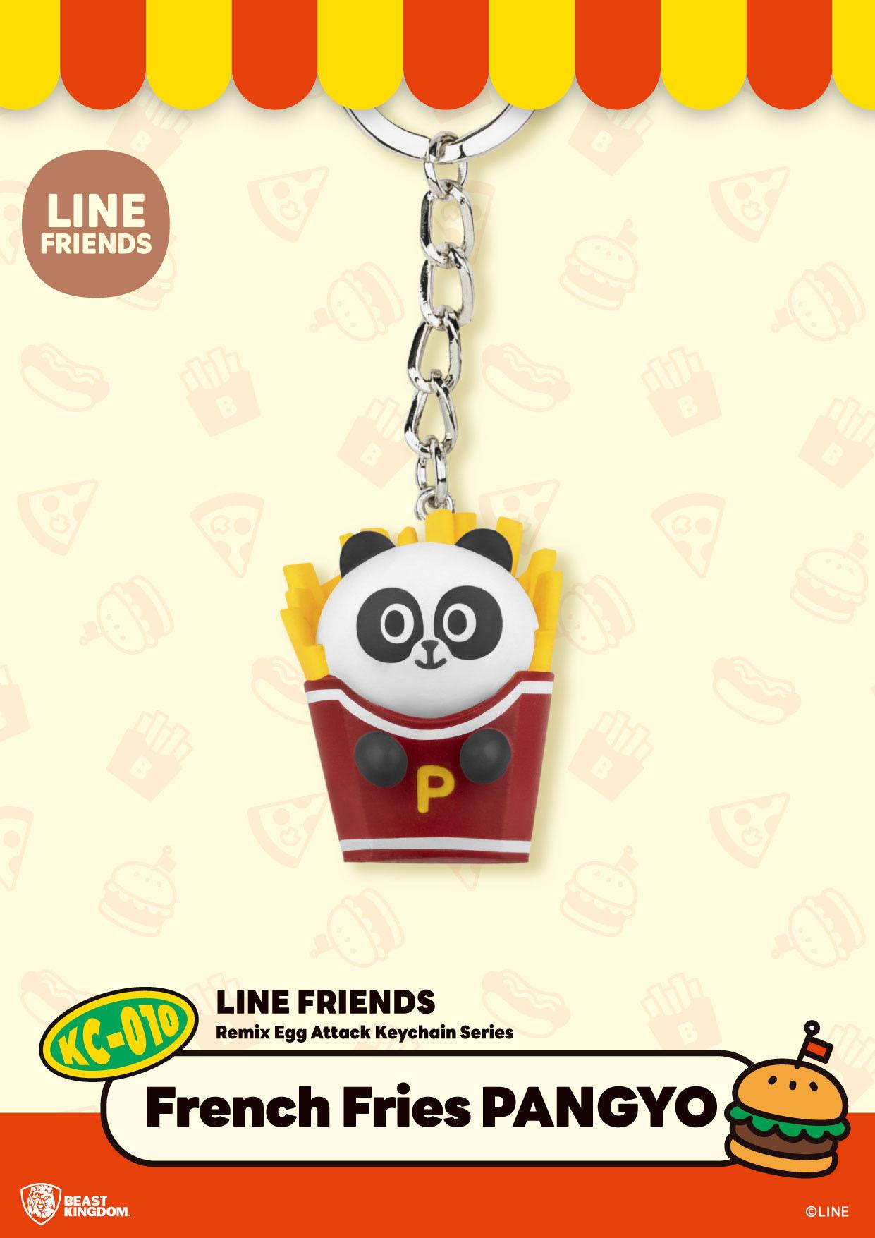 Přívěsek na klíče Mini Egg Attack – Line Friends 
