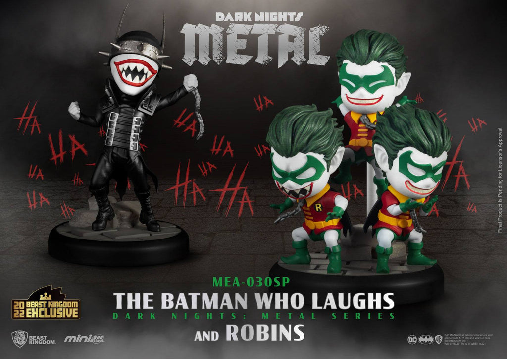Dark Nights: Metal Der lachende Batman &amp; Robin Minions Mini-Eierangriff 
