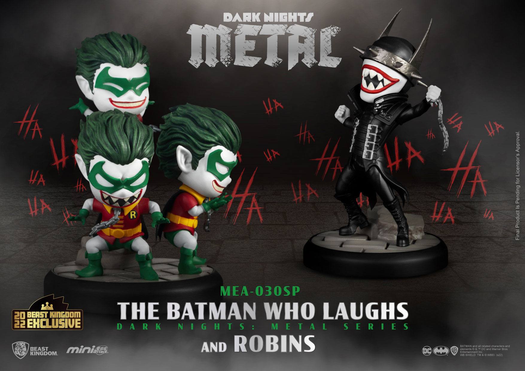 Dark Nights: Metal Der lachende Batman &amp; Robin Minions Mini-Eierangriff 