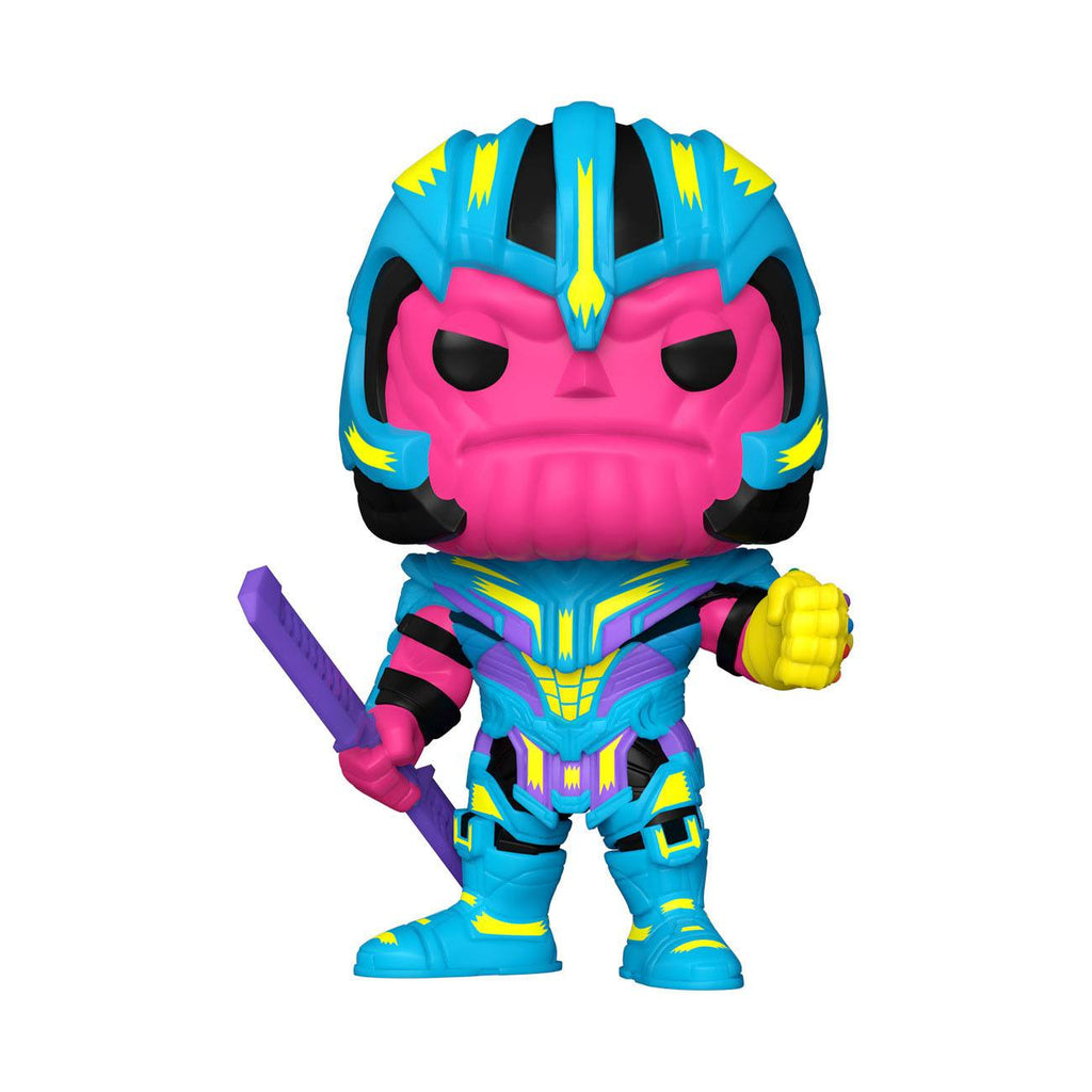 pop tee thanos blacklight