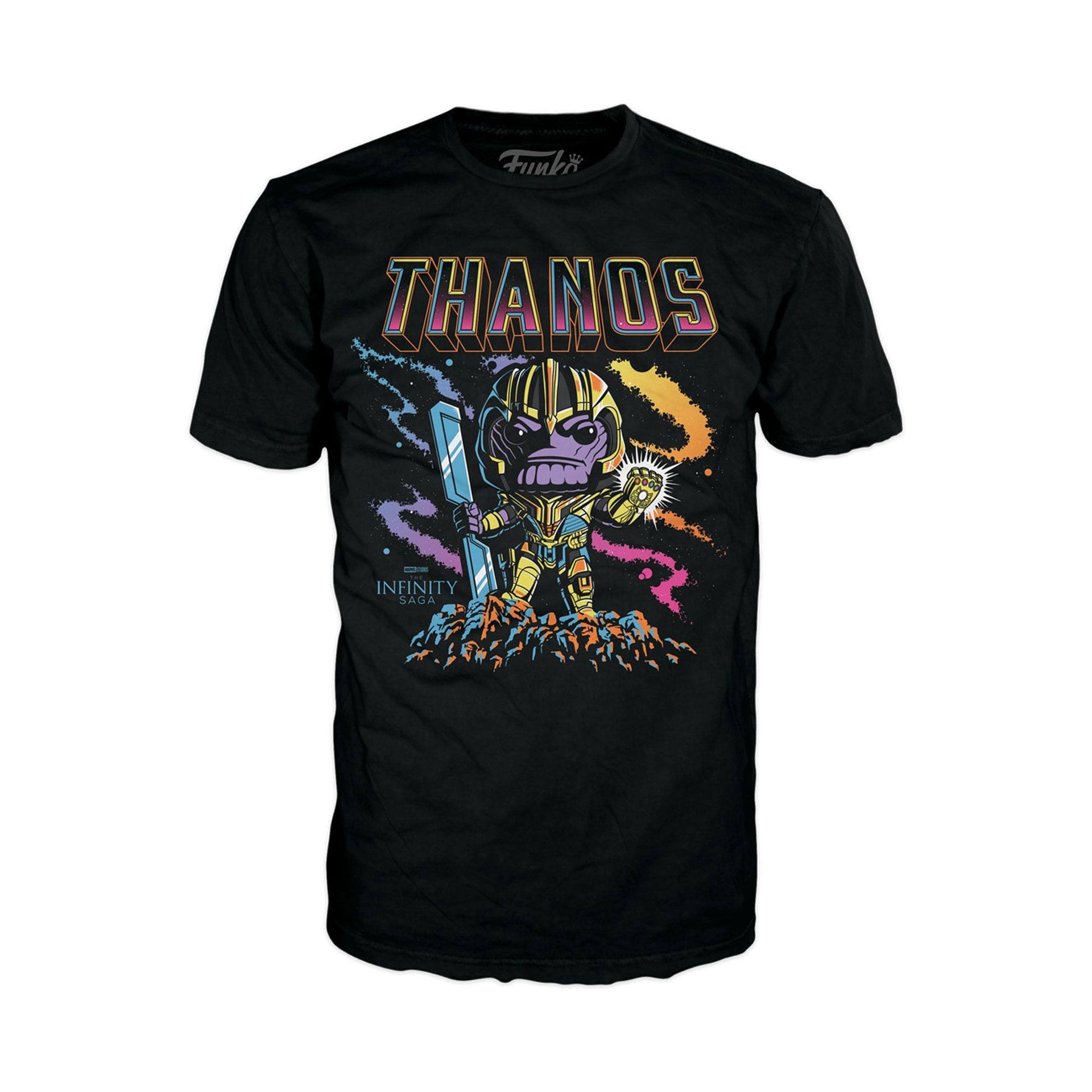 pop tee thanos blacklight