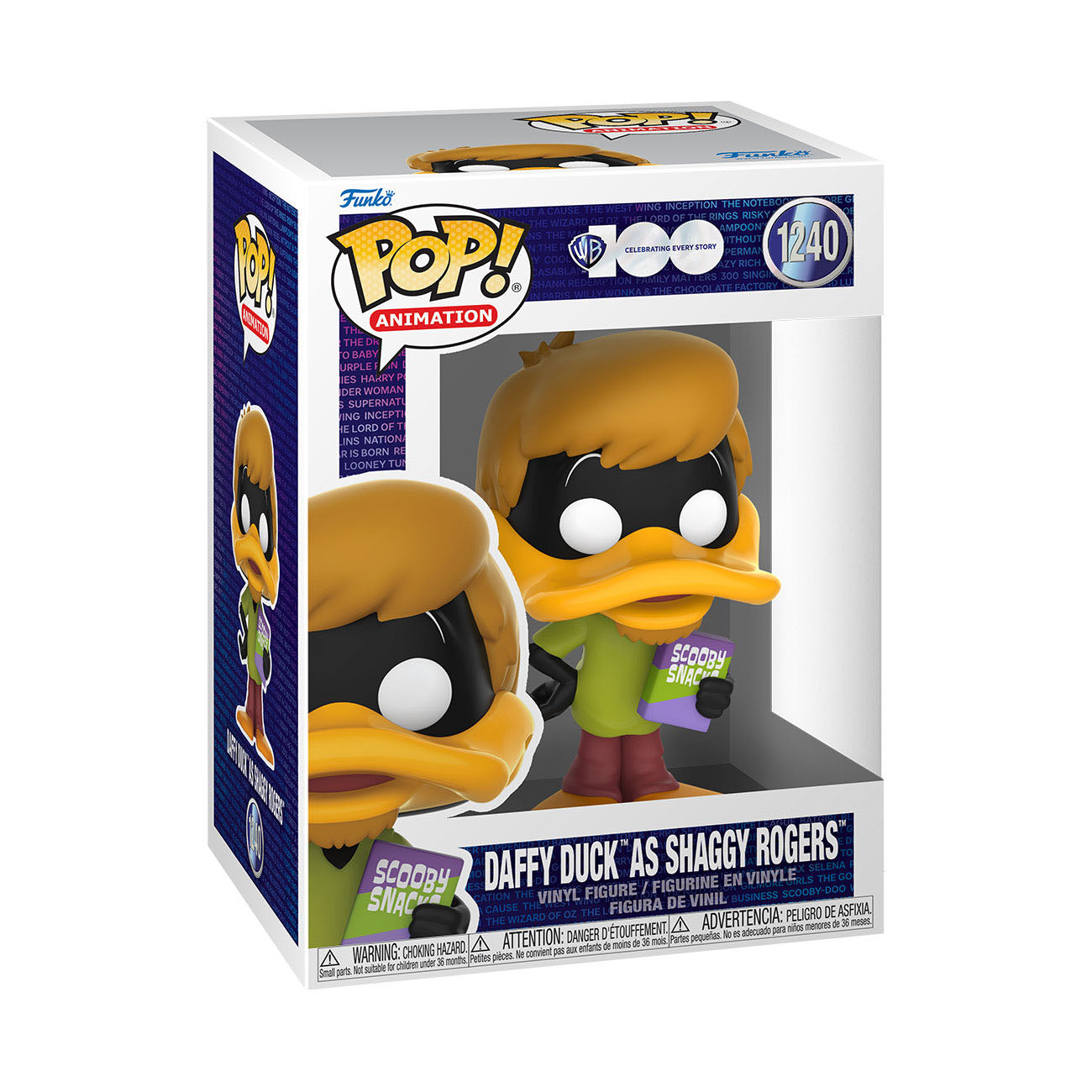 hanna barbera pop animation daffy duck as shaggy