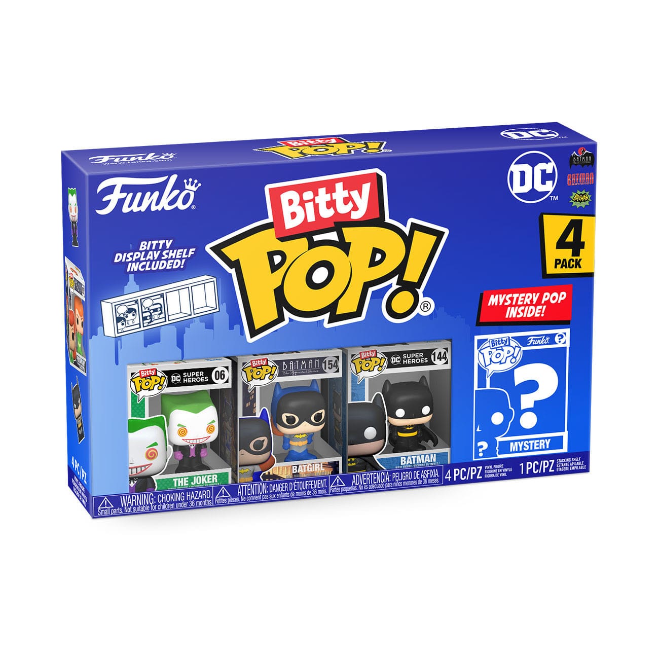 Bitty Pop! DC Comics 4-Pack Series 2