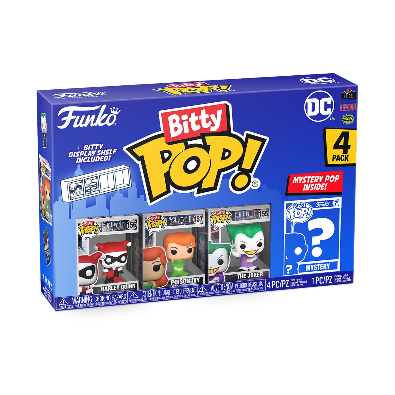 Bitty Pop! DC Comics 4-Pack Series 3