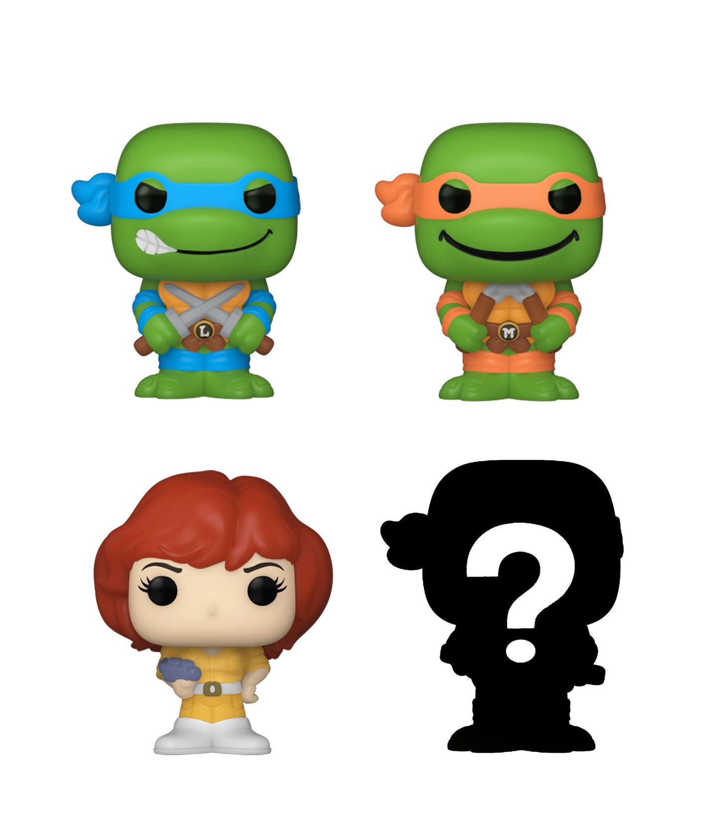 Bitty Pop! Tortues Ninja 4-Pack Series 1