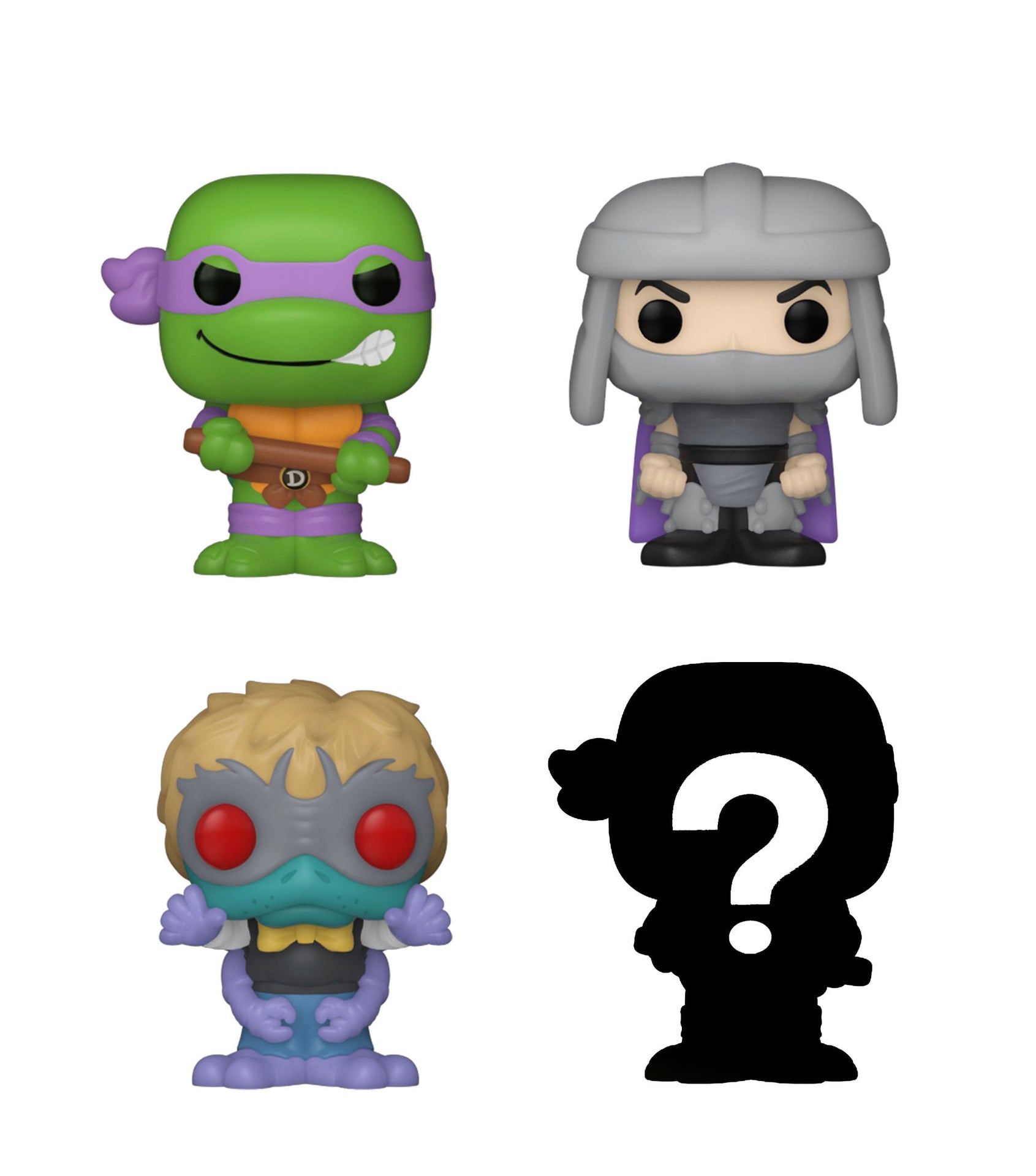 bitty pop teenage mutant ninja turtles 4 pack series 2