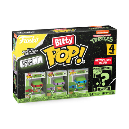 Bitty Pop! Tortues Ninja 4-Pack Series 4