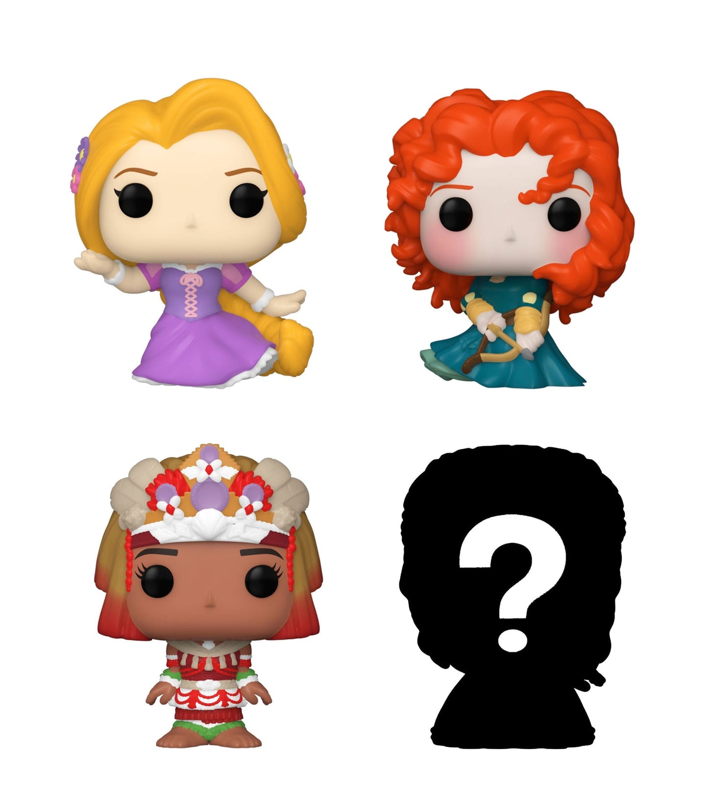 bitty pop disney princess 4 pack series 4