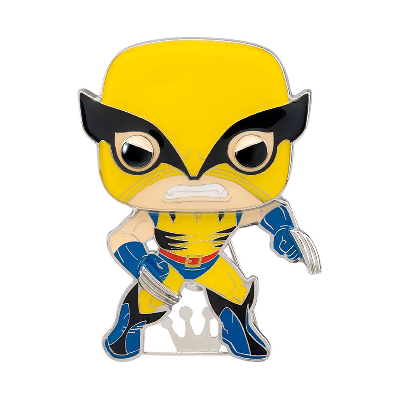 marvel funko pop pin wolverine