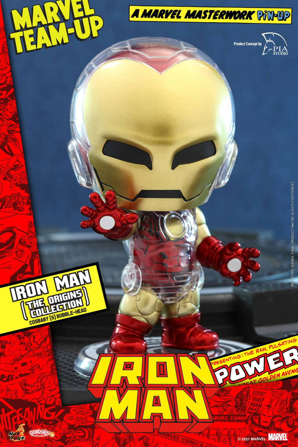 Iron Man (The Origins -kokoelma) Cosbaby 