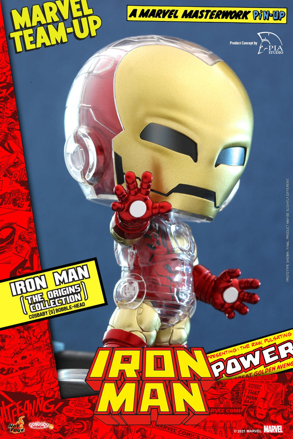 Iron Man (The Origins -kokoelma) Cosbaby 