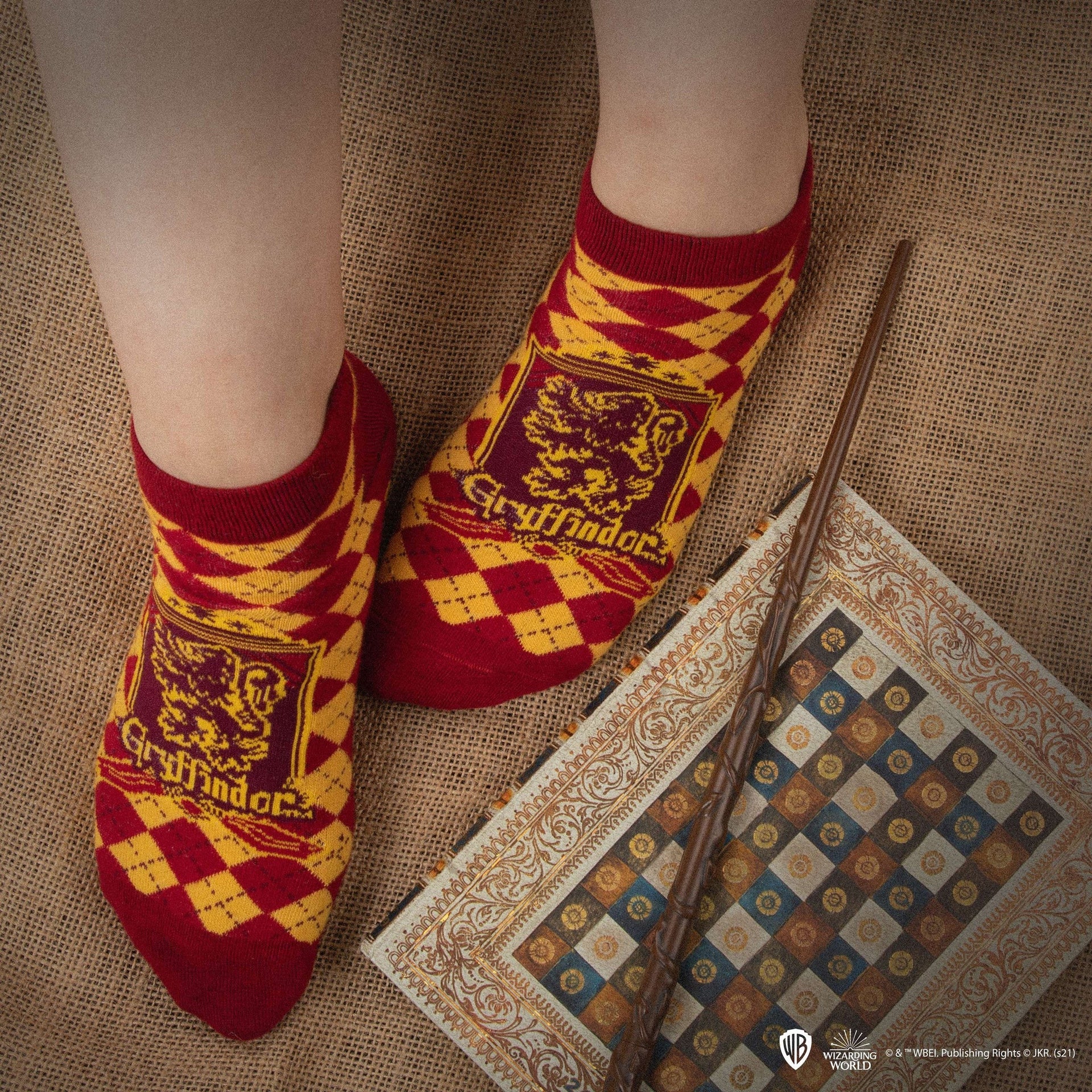 Paket med 3 par Gryffindor-strumpor 