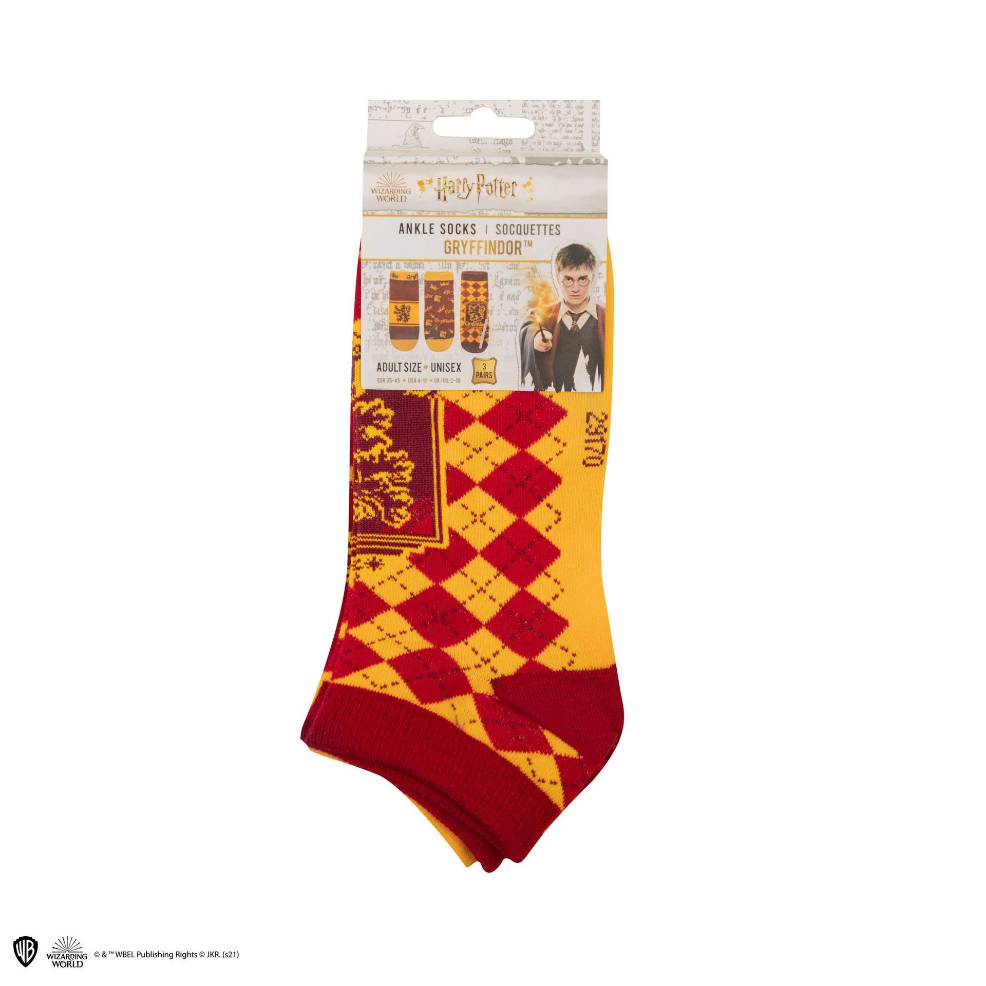 Paket med 3 par Gryffindor-strumpor 